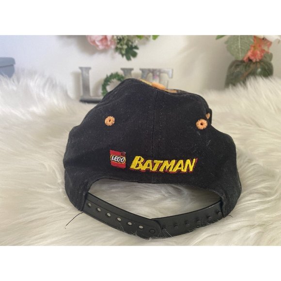 Snapback 2013 Lego Batman Cap Hat Youth Adjustable Size DC Comics Lego Brand EUC - Picture 8 of 12